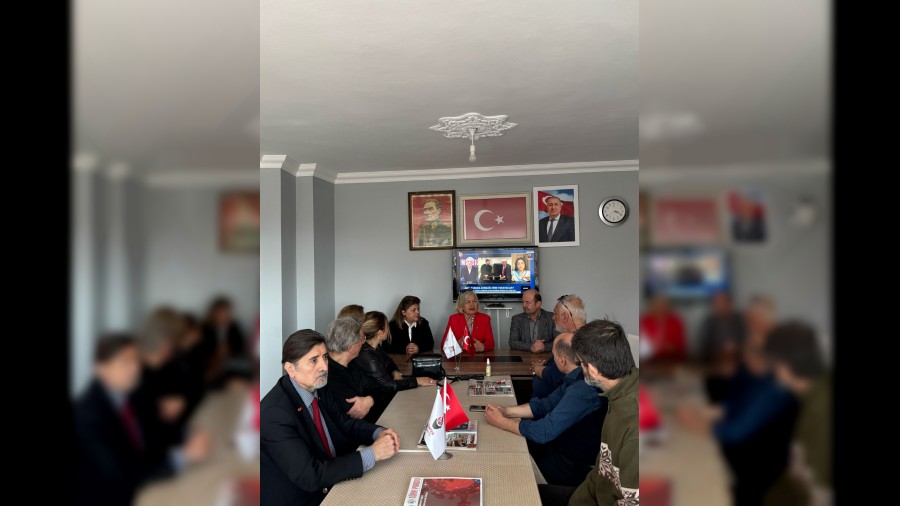 Bakrky'de BTP ve Y Parti'den Zafer Partisi'ne ziyaret
