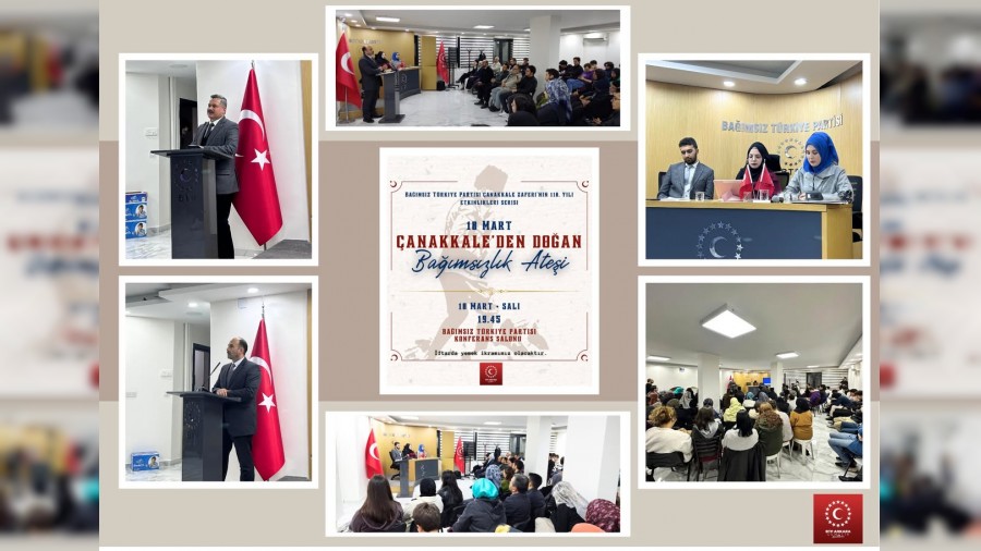 BTP ANKARA GENLK KOLLARI ANAKKALE EHTLERN UNUTMADI