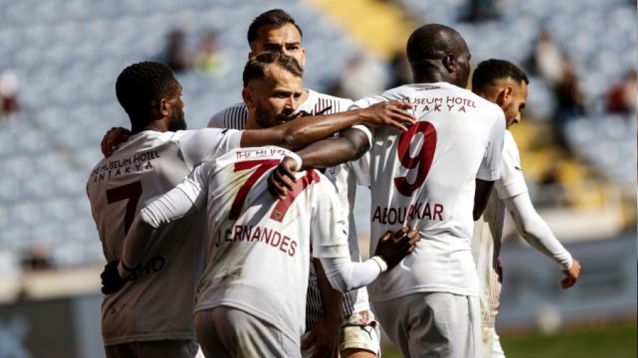 Hatay spor 99 gn sonra kendine geldi
