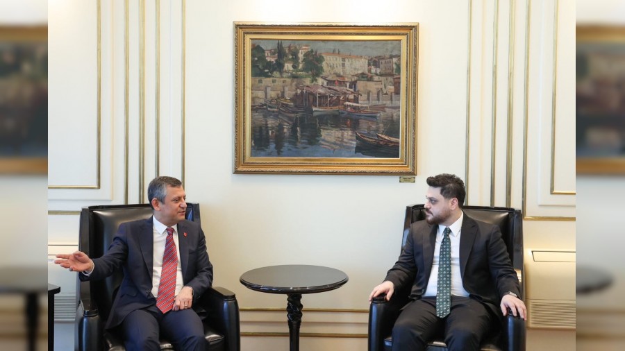 BTP lideri Hseyin Ba, Sarahane'ye gitti