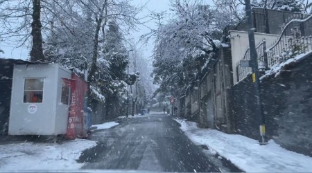 stanbulda okullar tatil edildi