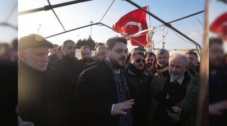 Hseyin Ban aklamalar yle;  mit Hoca Silivrinin souuna delikanllk yapyor