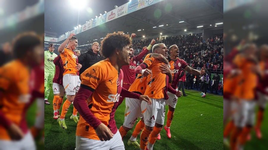 “Galatasaray, Rize’de Fırtına Gibi Esti
